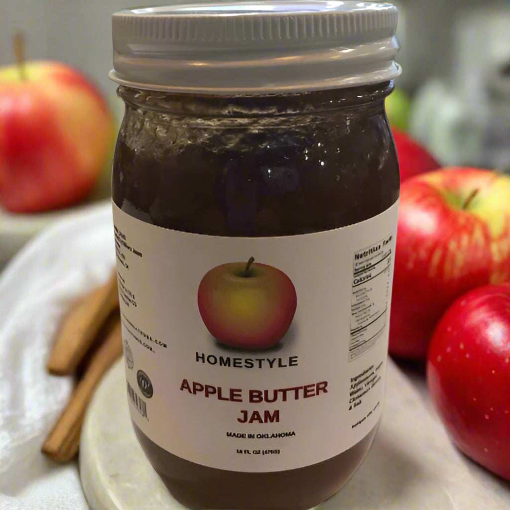 HOMESTYLE APPLE BUTTER JAM 16 OZ