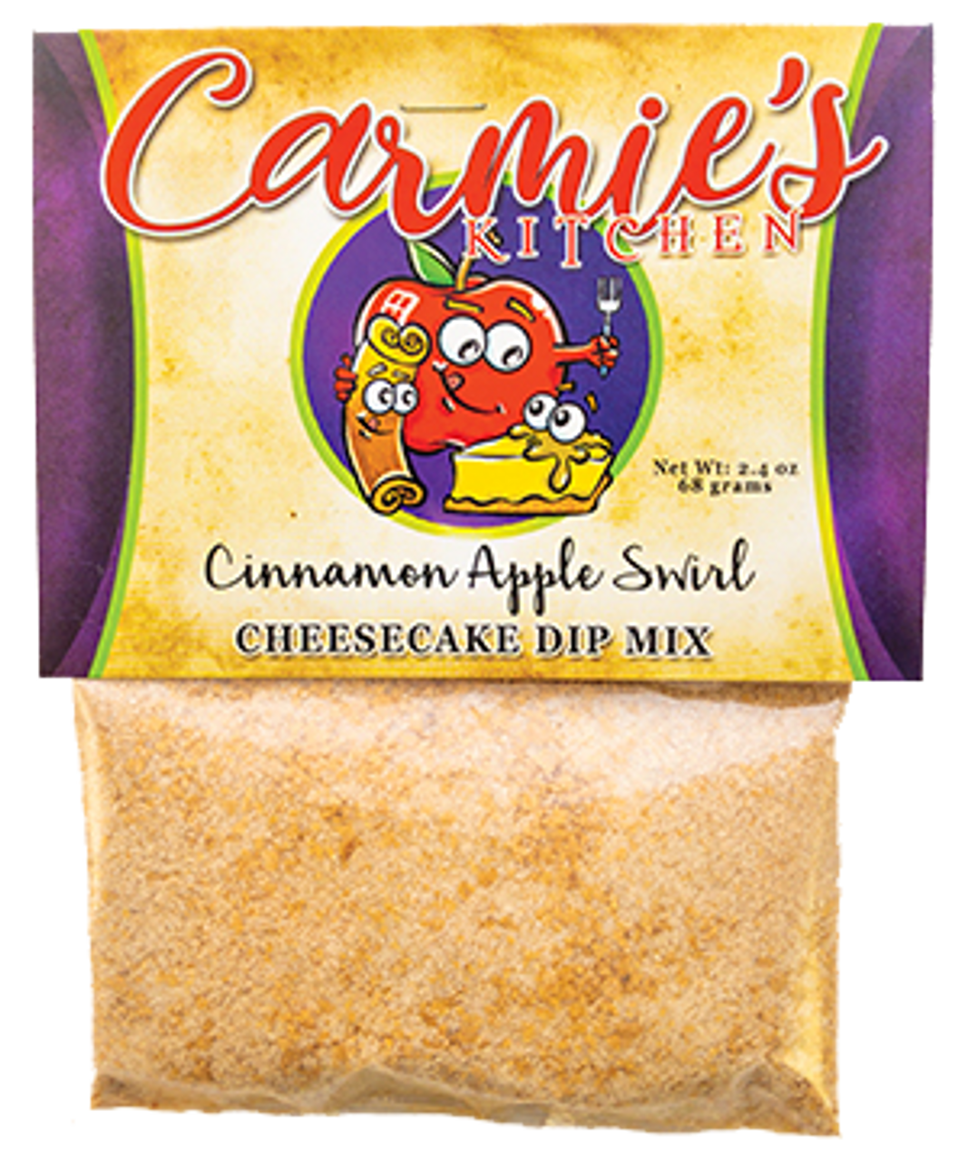Carmie's Cinnamen Apple Swirl Cheesecake mix