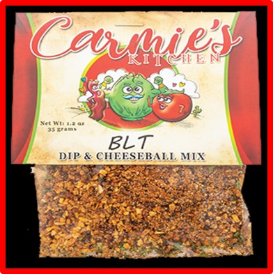 Carmie's BLT dip & cheeseball mix