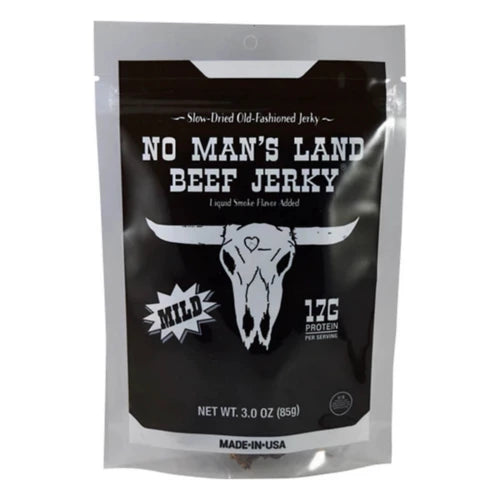 NO MAN'S LAND 3 OZ MILD JERKY