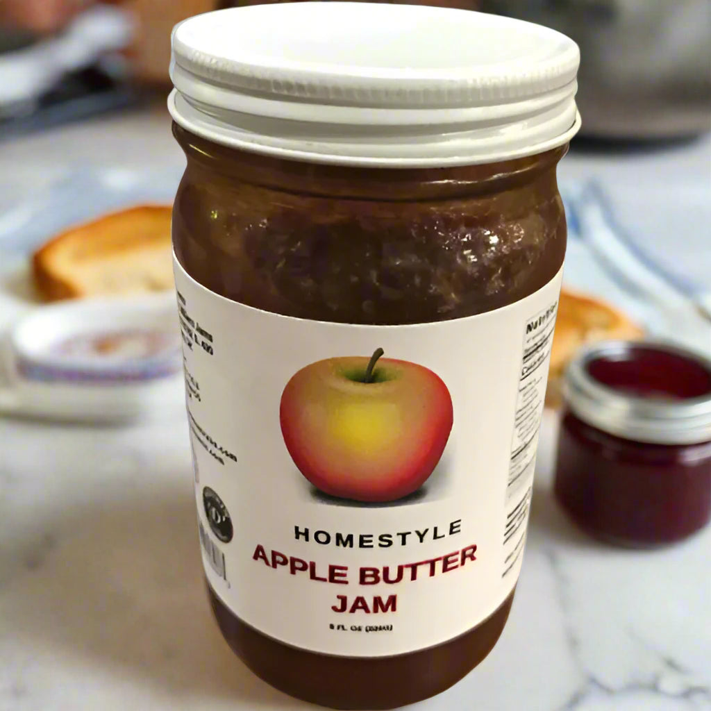 HOMESTYLE APPLE BUTTER JAM 8 OZ