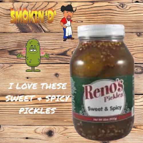 Reno's Sweet-N-Spicy Pickles