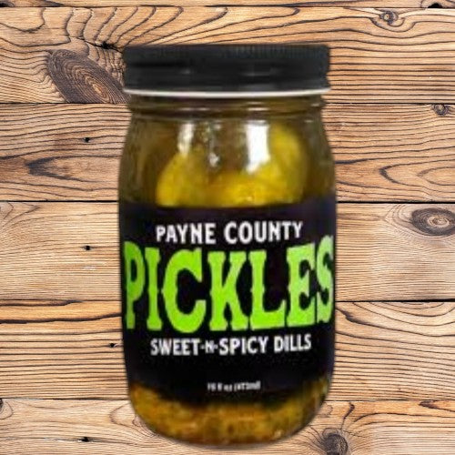 Payne County Sweet-N-Spicy Pickles