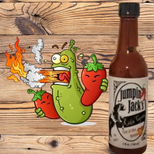 Jumpin' Jack's Hot Sauce--Kickin' Cayenne