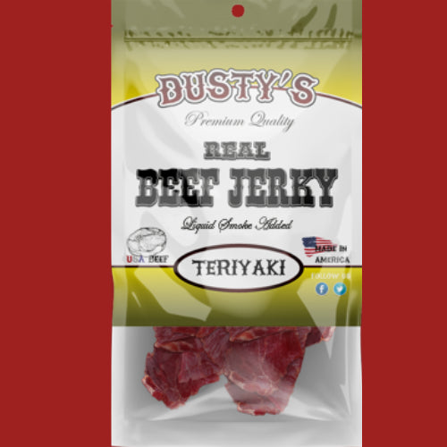Dusty's Teriyaki Jerky 3 oz