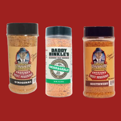 DADDY HINKLE'S 3 PACK SEASONING