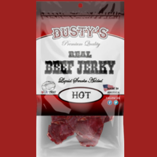 Dusty's Hot Jerky 3 oz.