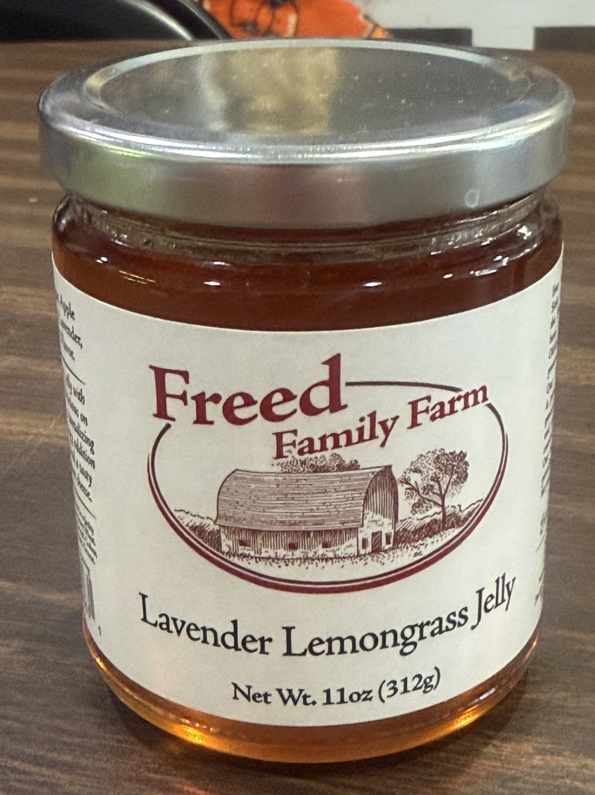 Freed Family Farms---Lavender Lemon Grass Jelly