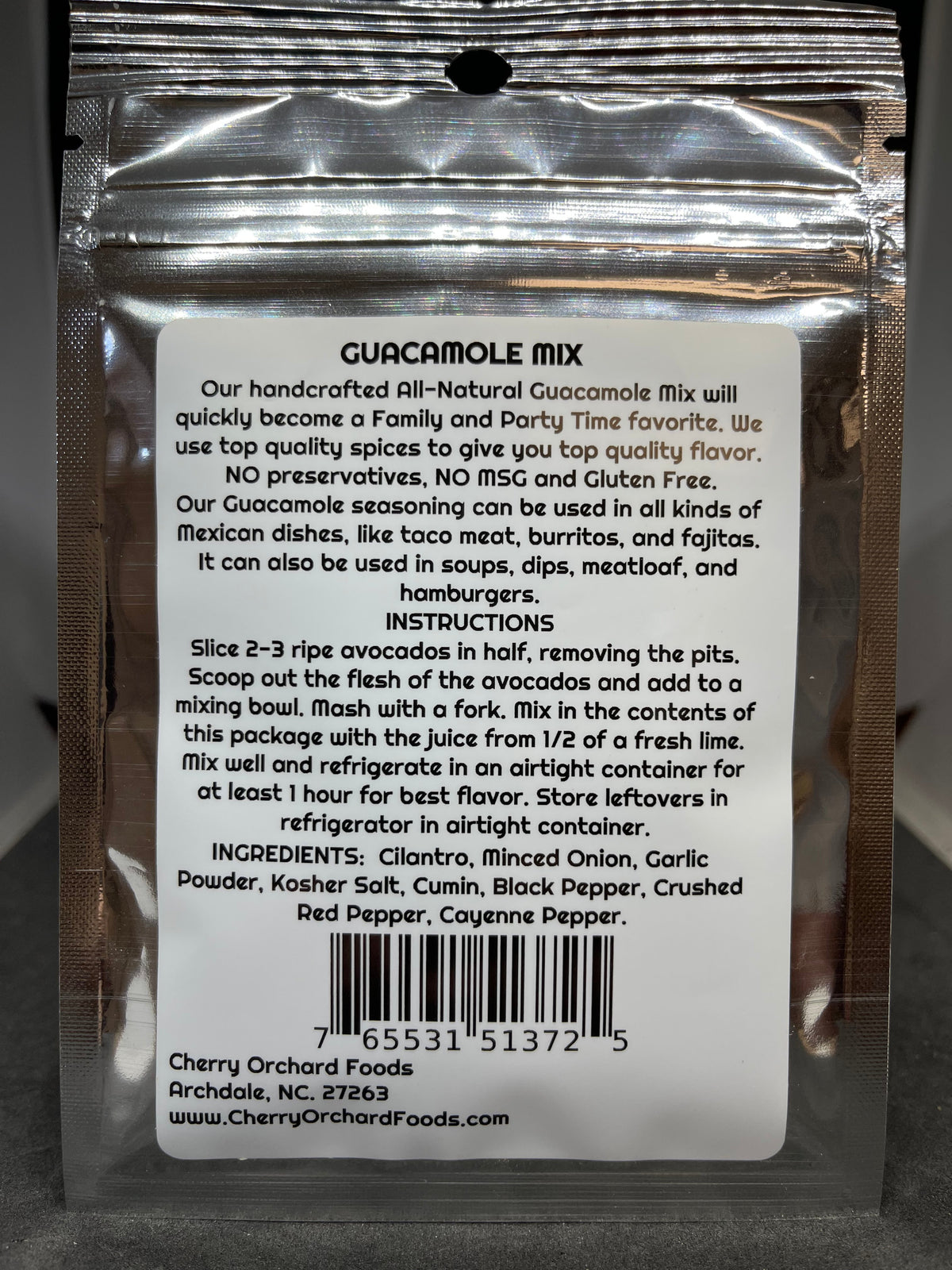 Guacamole Mix