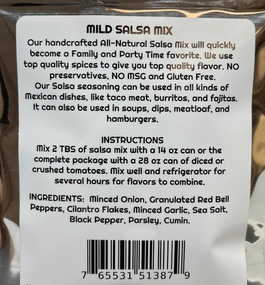 CHERRY ORCHARDS---MILD SALSA MIX