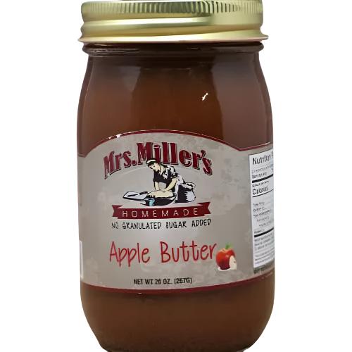 MRS MILLER'S Apple Butter no granulated sugar added J111