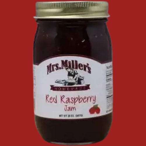 Mrs Miller's Red Raspberry Jam J114