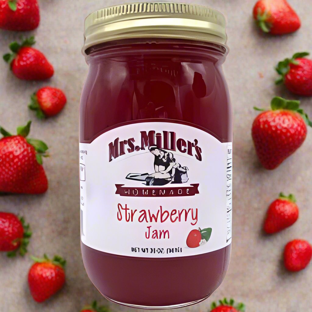 Mrs Miller's Strawberry Jam J115