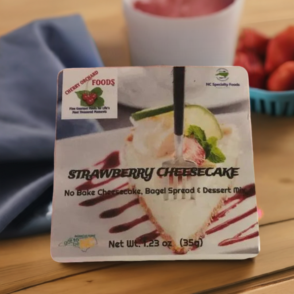 CHERRY ORCHARD'S---Strawberry Cheesecake