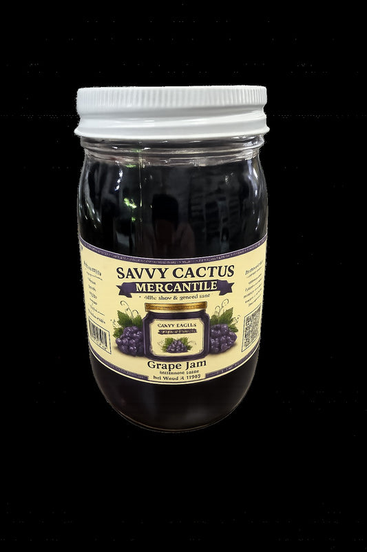 SAVVY CACTUS GRAPE JELLY 16 OZ.