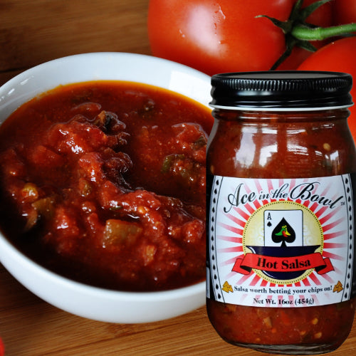 ACE IN THE  BOWL SALSA--HOT