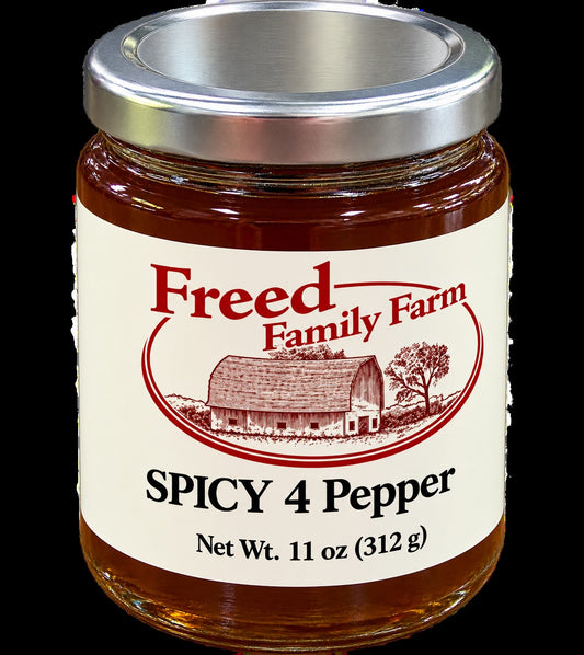 Freed Family Farms----Spicy 4 Pepper Jelly