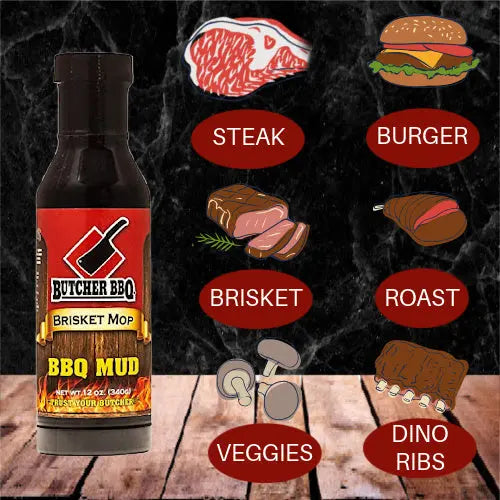 BBQ Mud Brisket Mop and Steak Marinade