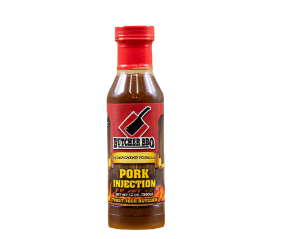 BUTCHER BBQ LIQUID PORK INJECTION 12 OZ BUTCHER 281