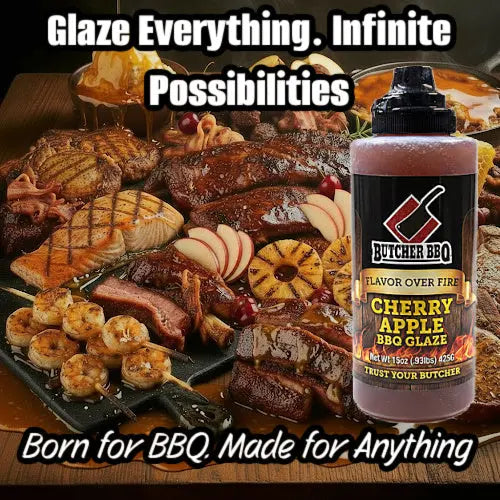 Cherry Apple BBQ Glaze “Flavor Over Fire”