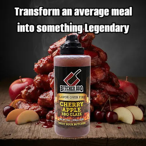 Cherry Apple BBQ Glaze “Flavor Over Fire”