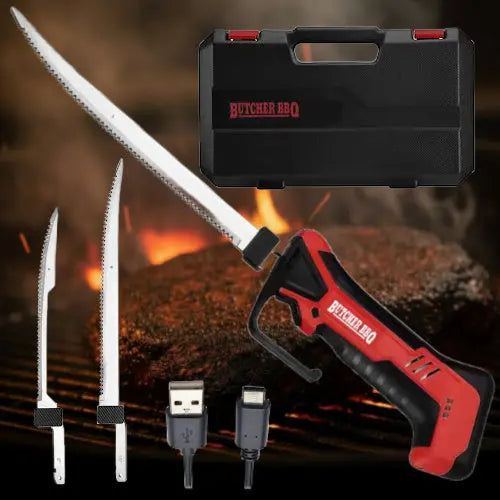 Cordless Electric Knife for Carving and BBQ