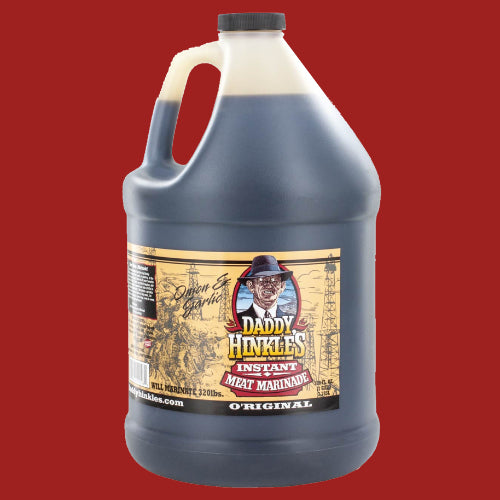 Daddy Hinkle s Liquid Marinade gallon Springer Co. Smokin D Meat Rubs