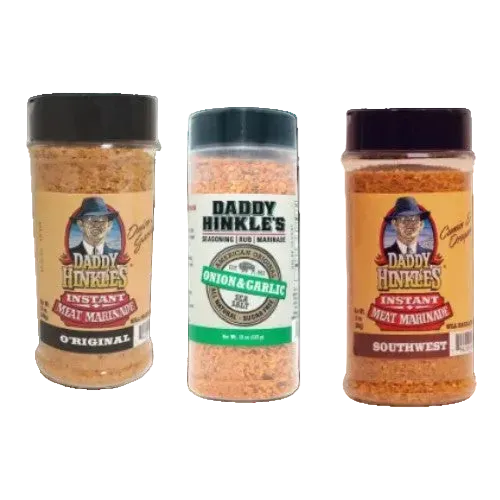 DADDY HINKLE'S 3 PACK SEASONING