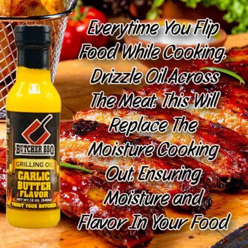 Grilling Oil Garlic Butter Flavor Turkey Injection