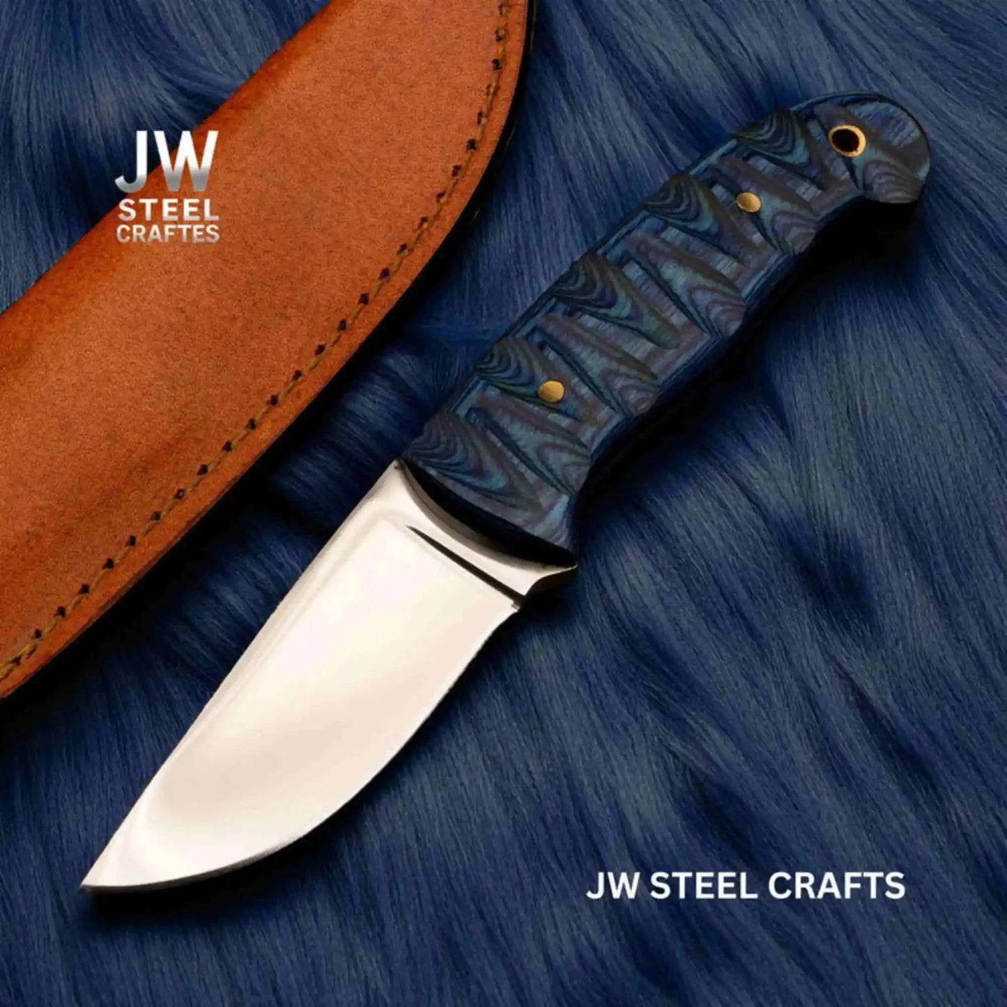 Skinner Knife J2 Stainless Steel Fixed Blade